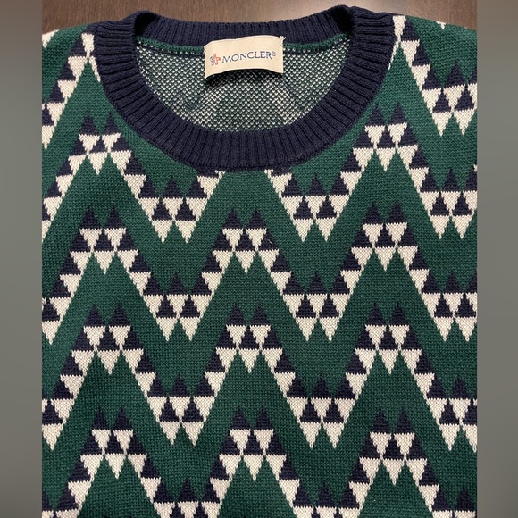 Moncler Geometric zig-zag pattern Sweater, XS - Picture 5 of 6